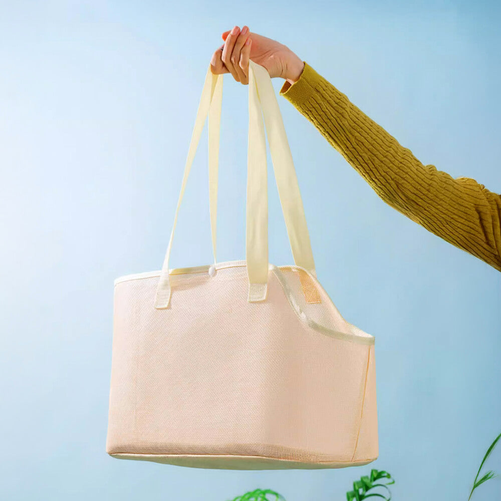 Sac de transport léger en maille pour petits chiens et chats