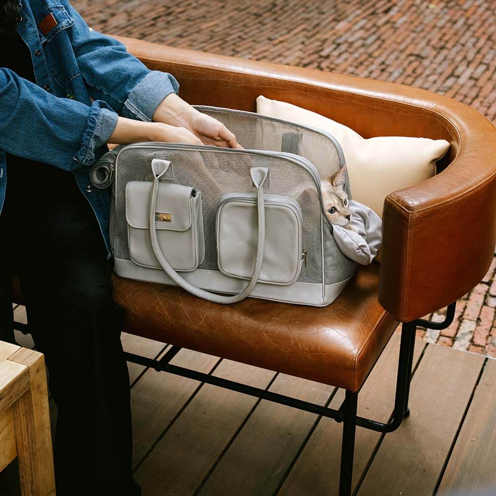 Sac de transport pour animaux léger et respirant en maille - Urban Ease
