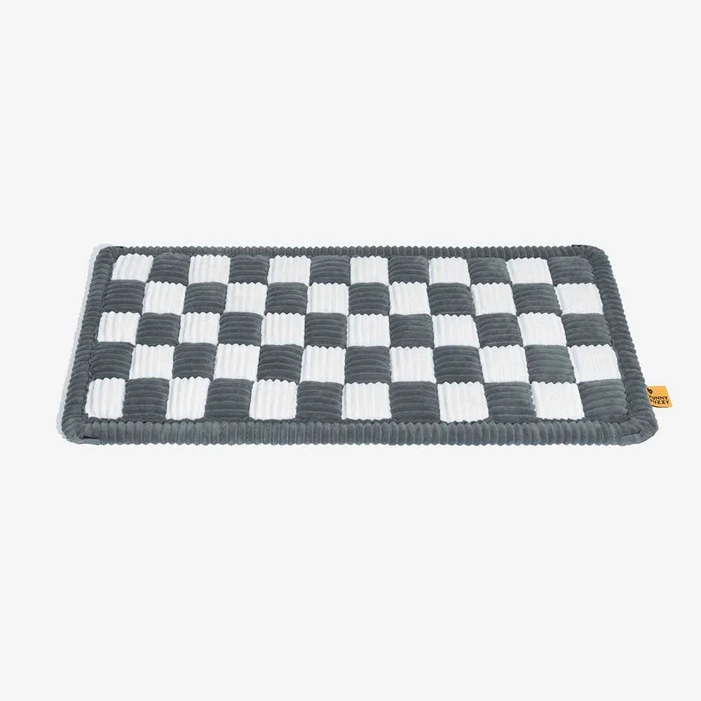 Tapis pour chien en plaid doux et antidérapant pour extension de siège auto
