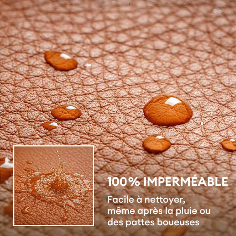 Housse de siège de voiture imperméable et antidérapante pour grands chiens - Urban Voyager