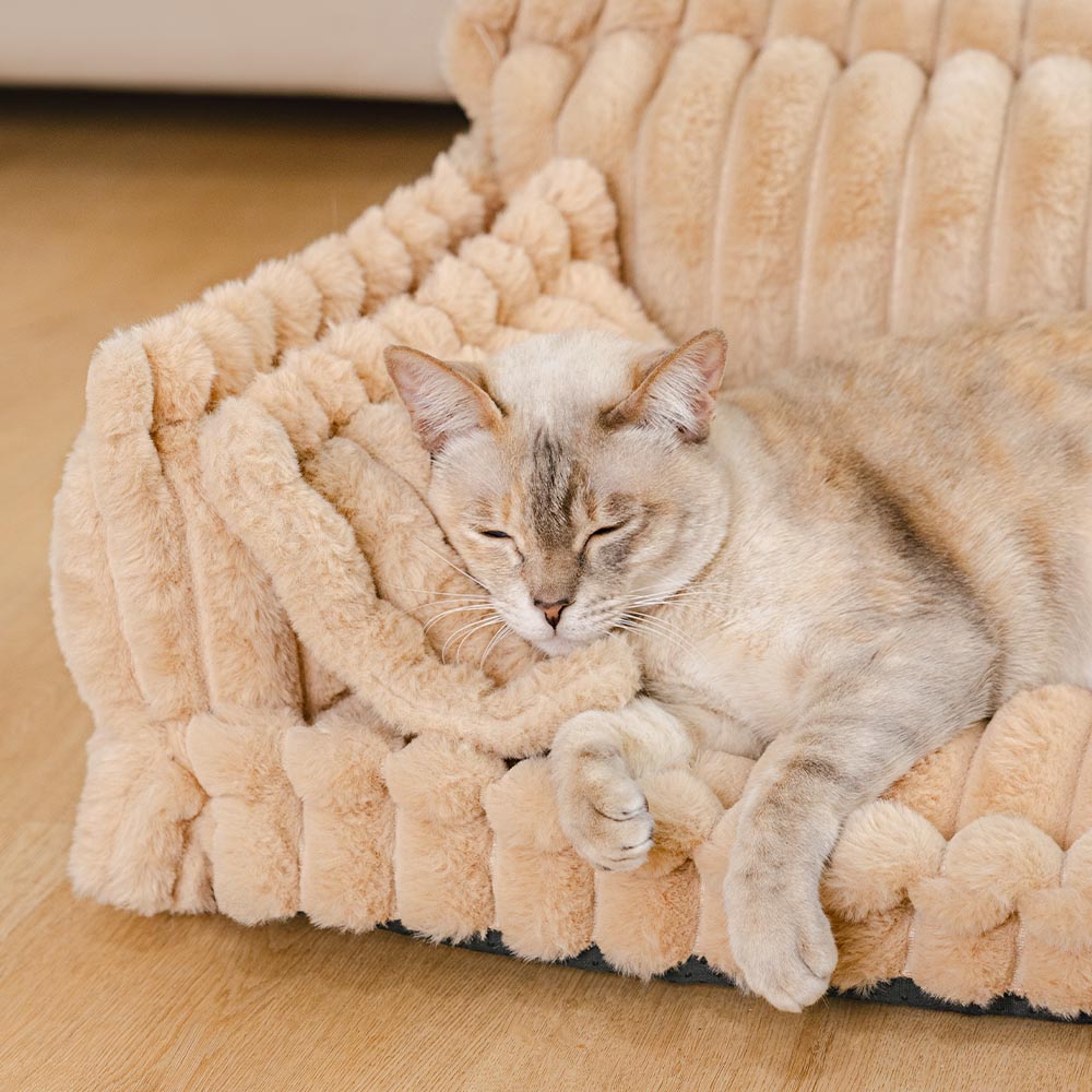 Coussin de soutien doux et apaisant lavable pour chat - Snoozy Dream