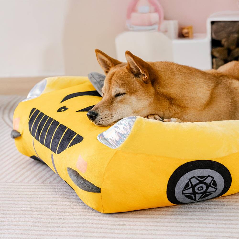 Lit pour animal convertible voiture de course - Fast et Fur