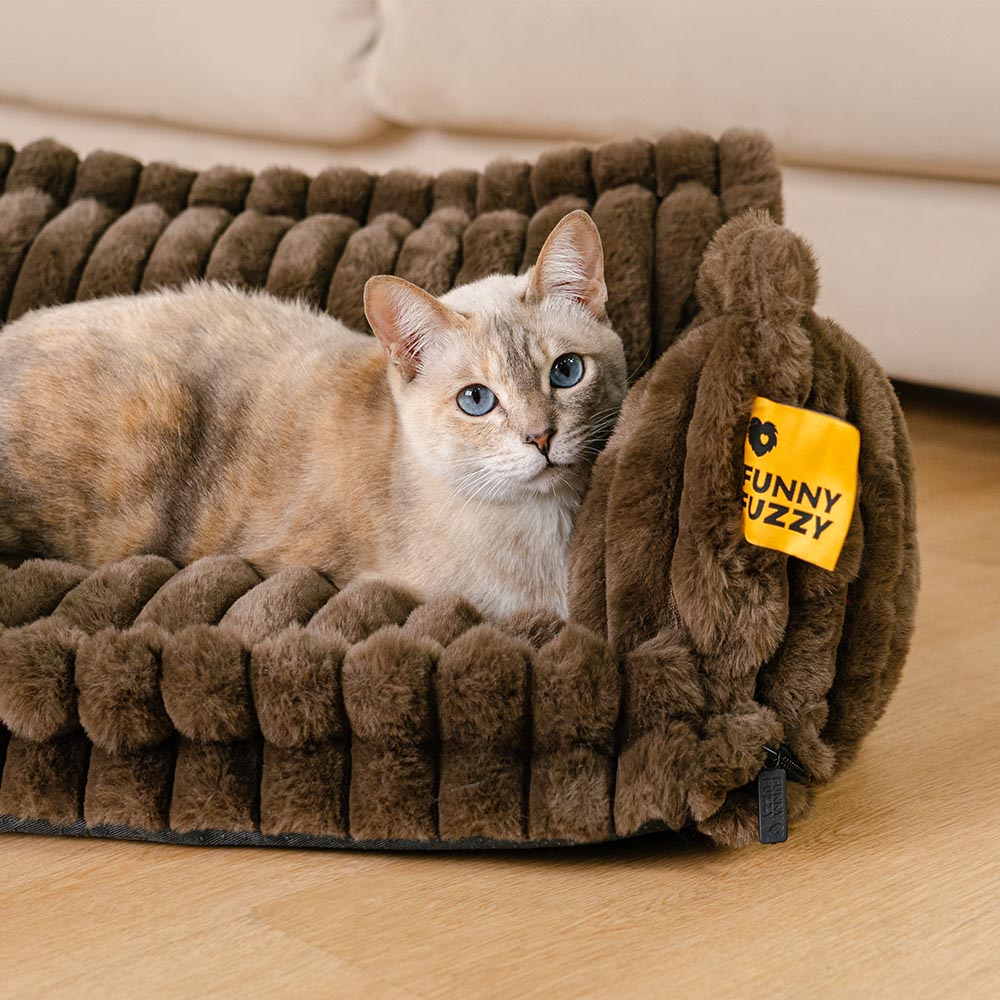 Coussin de soutien doux et apaisant lavable pour chat - Snoozy Dream