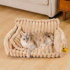 Coussin de soutien doux et apaisant lavable pour chat - Snoozy Dream