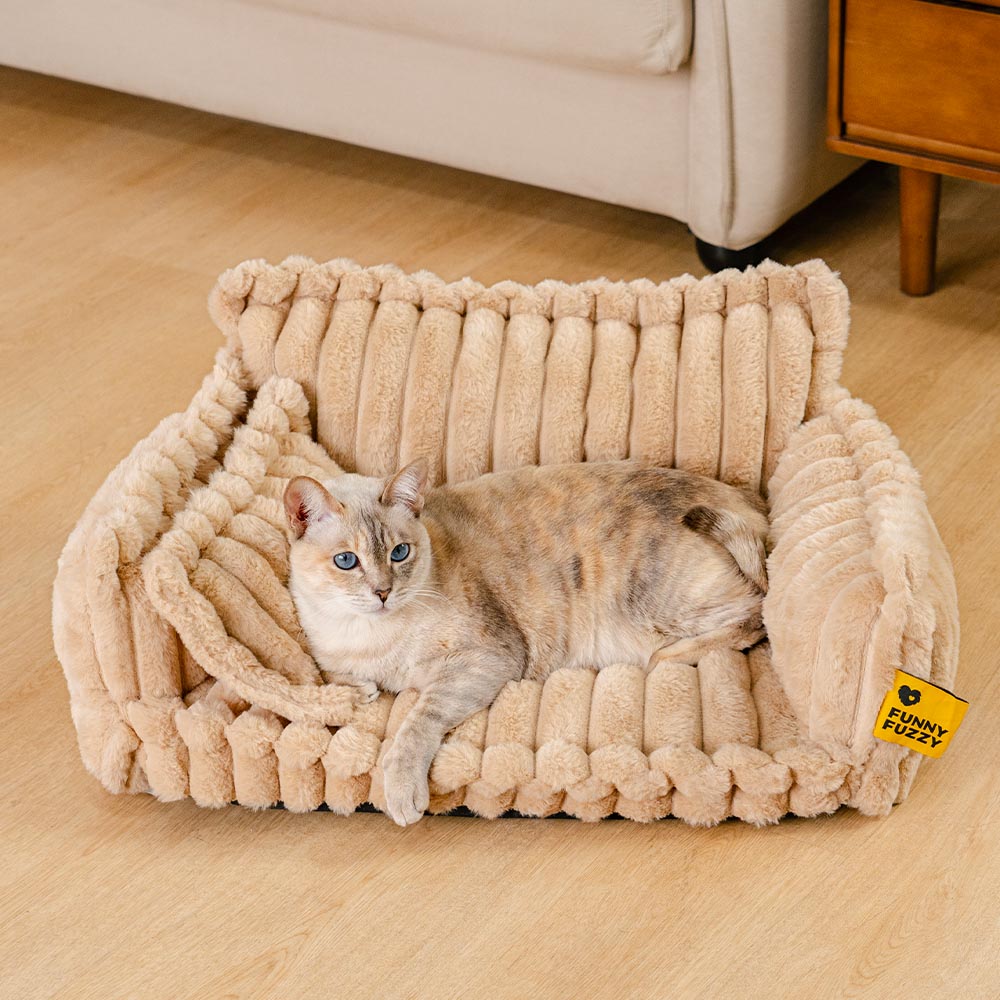 Coussin de soutien doux et apaisant lavable pour chat - Snoozy Dream