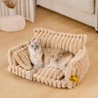Coussin de soutien doux et apaisant lavable pour chat - Snoozy Dream