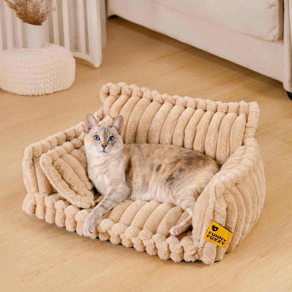 Coussin de soutien doux et apaisant lavable pour chat - Snoozy Dream