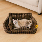 Coussin de soutien doux et apaisant lavable pour chat - Snoozy Dream
