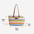 Sac de plage en coton tissé léger fait main transport pour animaux idéal pour les vacances d'été