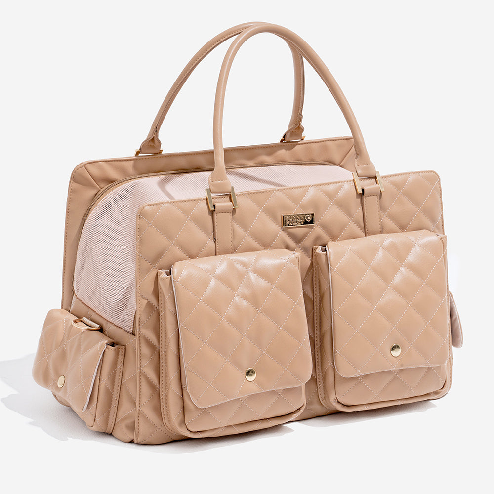 Sac de voyage pour chat partagé grand stylé multifonction - Queue errante