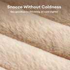 Couchage pour chien en mousse orthopédique avec coussin en coin amovible et chaleur douce - CozySlope