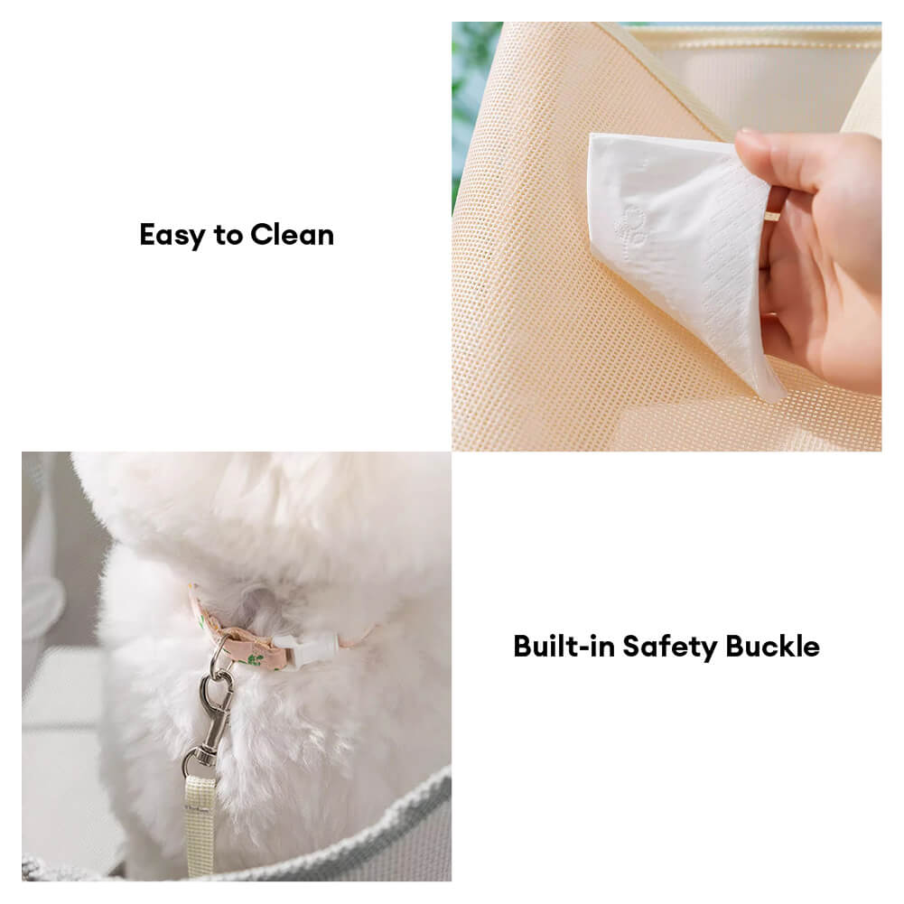 Sac de transport léger en maille pour petits chiens et chats