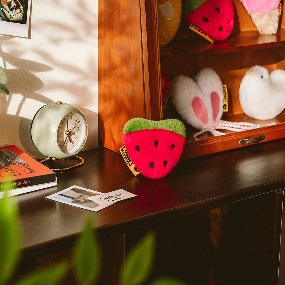 Jouet pour chien en peluche avec couineur FunnyFuzzy