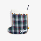 FUNNYFUZZY Chaussette de Noël Sac de Couchage Douillet pour Animaux Lit pour Chien – SantaNap