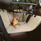 Housse de siège arrière imperméable et multifonction pour chien convertible pour voiture