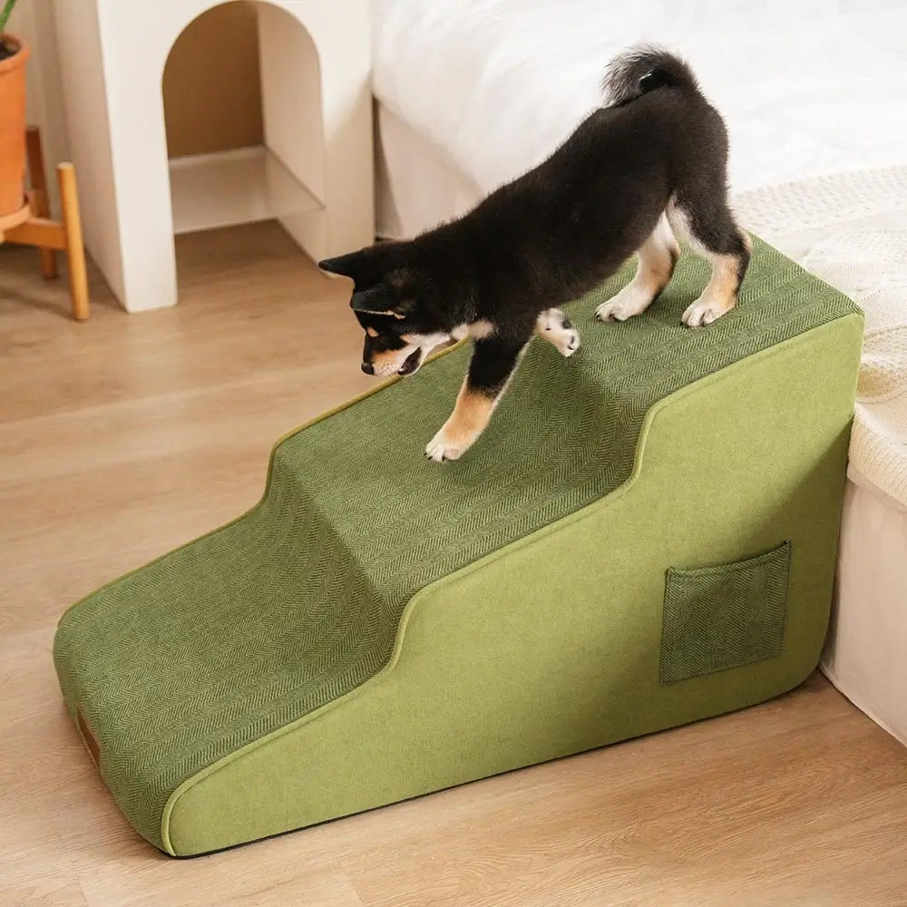 Escalier pour animaux en mousse extra large antidérapant amovible - SafeRamp