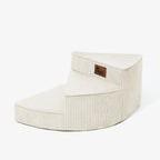 Escalier pour animaux en spirale amovible en velours côtelé confortable et amical pour les articulations - CreamyStep