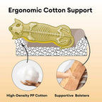 Lit pour chien en peluche lavable à motif vintage à carreaux - TuckNap