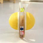 Balle à gratter en sisal jouet interactif pour chat