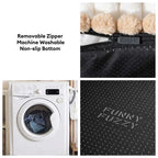 Lit orthopédique pour chien inspiré des biscuits en peluche confortable avec coussin – SweetNap