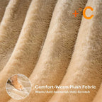 Escalier et lit pour animaux détachables en peluche moelleuse 2 en 1 - CreamyRamp