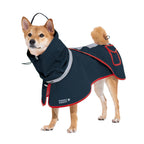Imperméable réfléchissant réglable avec poche pour chien et maître - Restez au sec