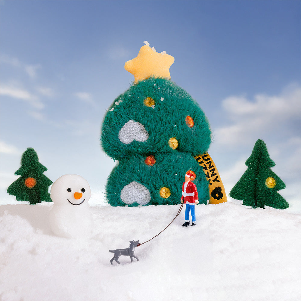 Jouet pour chien en peluche avec couineur FunnyFuzzy