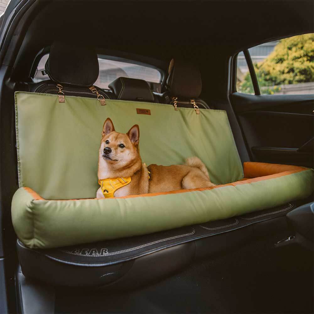 Housse de siège de voiture imperméable et antidérapante pour grands chiens - Urban Voyager