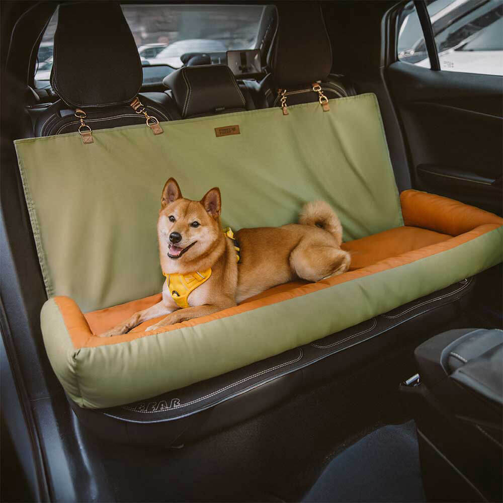 Housse de siège de voiture imperméable et antidérapante pour grands chiens - Urban Voyager