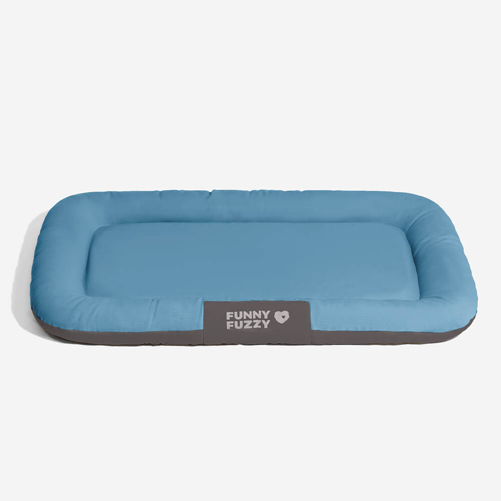 Tapis orthopédique imperméable et résistant aux rayures pour chien motif coloris block - Trek Lounge