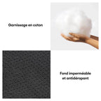 Tapis pour chien grande taille lavable rafraîchissant et antidérapant - Sieste rafraîchissante