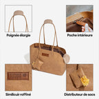 Transporteur pour animaux écologique en nylon Dupont imperméable - City Roamer