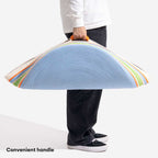 Lit pour animaux apaisant à rayures fait main - Nest intemporel