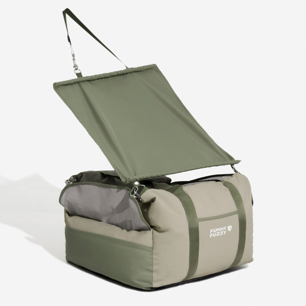 Pare-soleil imperméable et respirant avec protection solaire pour siège auto pour chien Pup Rover