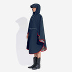 Imperméable réfléchissant réglable avec poche pour chien et maître - Restez au sec