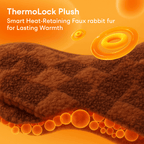 Lit orthopédique amovible en peluche à carreaux pour chien – CozyNest