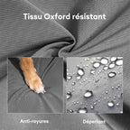 Lit pour chien style nordique imperméable anti-rayures lavable avec coussin