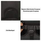 Sac à dos pour chien de voyage avant respirant et ajustable