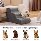 Escaliers pour chien pliables 2 en 1 multifonction avec fonction rampe