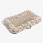 Tapis pour animaux en peluche à double face à motif losange multi-usage - ComfyEase