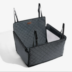 Housse de siège auto pour chien en simili cuir premium résistante à l'eau - RideProtector