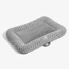 Tapis pour animaux en peluche à double face à motif losange multi-usage - ComfyEase