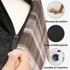 Rampe pour animaux en peluche à carreaux mousse haute densité amovible - ComfyClimb