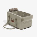 Siège auto console centrale pour animaux en similicuir avec fonction transporteur - Urban Voyager