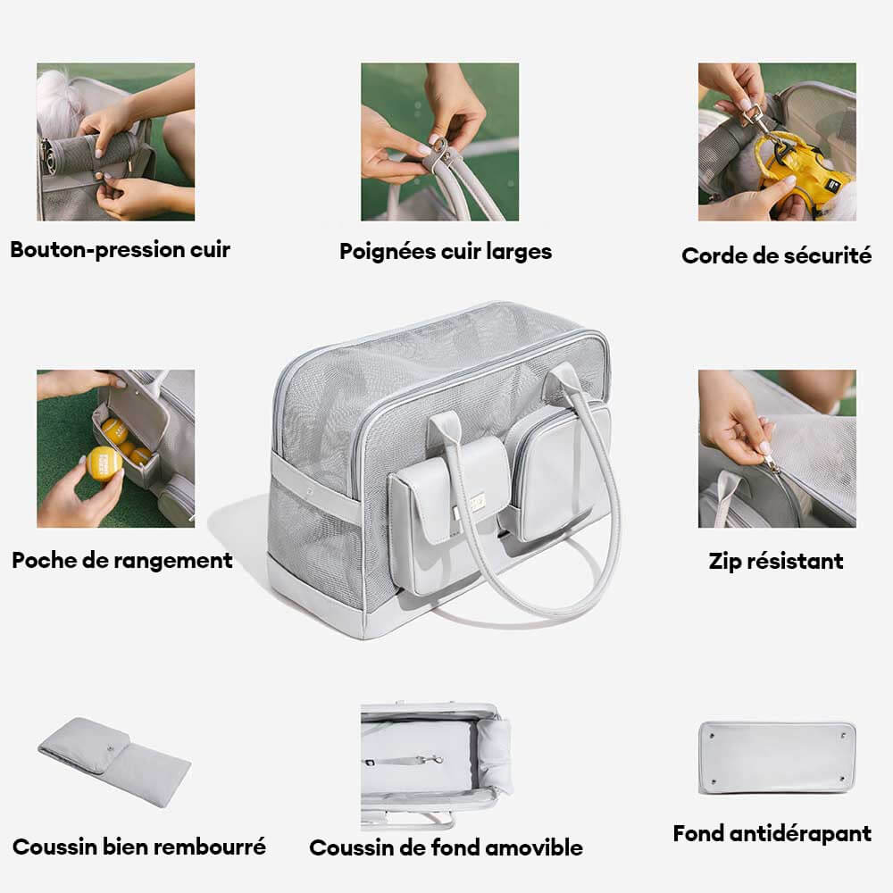Sac de transport pour animaux léger et respirant en maille - Urban Ease