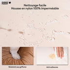 Siège d'auto pour chien imperméable et respirant - Pup Rover