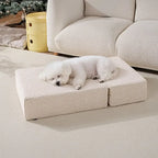 Escaliers pour chiens multi-niveaux pliables en blocs résistants aux rayures en chenille durable