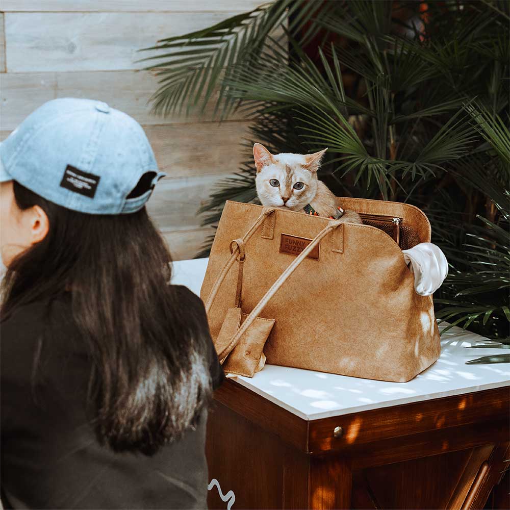 Transporteur pour animaux écologique en nylon Dupont imperméable - City Roamer