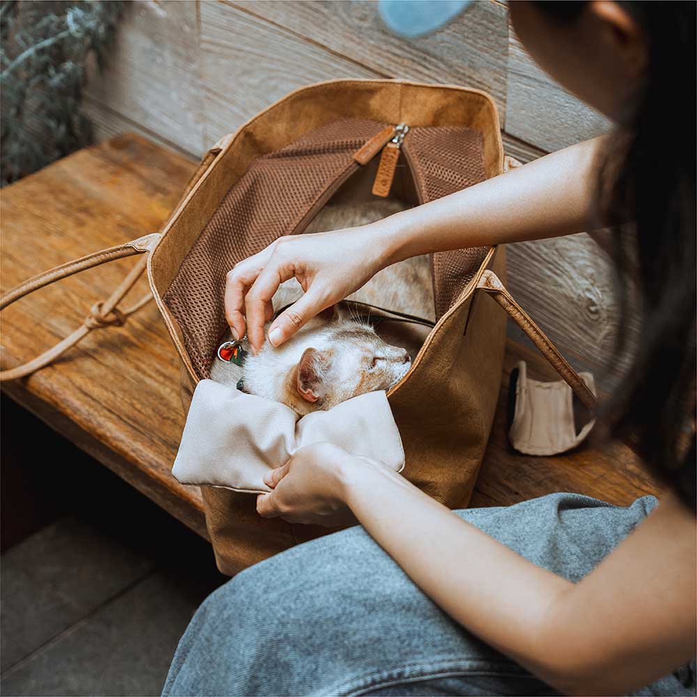 Transporteur pour animaux écologique en nylon Dupont imperméable - City Roamer