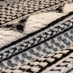 Housse de canapé classique en plaid peluche résistant aux rayures confortable antidérapante